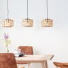 Brilliant Woodline Hanglamp Zwart, 3-lichts