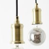 Brilliant Darcia Hanglamp Zwart, 5-lichts