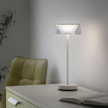 Leuchten-Direkt DORA Tafellamp LED Wit, 1-licht