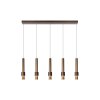 Lucide MARGARY Hanglamp LED Mokka, 5-lichts