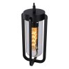 Lucide GARLAND Buiten hanglamp Zwart, 1-licht