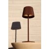 Lucide JUSTINE Tafellamp voor buiten LED Roest, 1-licht