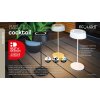 Lutec COCKTAIL Tafellamp LED Goud, 1-licht