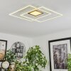 Popoy Plafondlamp LED Wit, 1-licht, Afstandsbediening