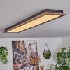 Salmi Plafondpaneel LED houtlook, 1-licht