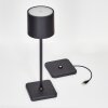 Cajas Tafellamp voor buiten LED Zwart, 1-licht