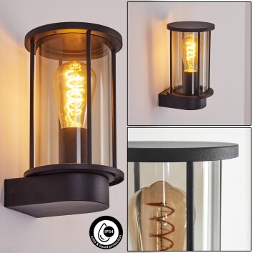 Sumalao Buiten muurverlichting Zwart, 1-licht