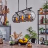 Koyoto Hanglamp Glas 20 cm Rookkleurig, 3-lichts