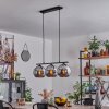 Koyoto Hanglamp Glas 20 cm Rookkleurig, 3-lichts