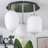 Verbania Plafondlamp Zwart, 3-lichts