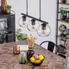 Koyoto Hanglamp Glas 15 cm Duidelijk, 3-lichts