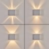 Spidern Buiten muurverlichting LED Wit, 1-licht