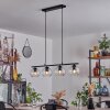 Koyoto Hanglamp Glas 15 cm Duidelijk, 4-lichts