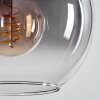 Koyoto Hanglamp Glas 20 cm Rookkleurig, 4-lichts