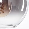 Koyoto Hanglamp Glas 20 cm Rookkleurig, 3-lichts