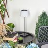 Longchamps Tafellamp voor buiten LED Zwart, 1-licht