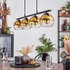 Koyoto Hanglamp Glas 15 cm Amber, 4-lichts