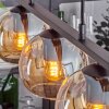 Koyoto Hanglamp Glas 15 cm Amber, 3-lichts