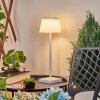 Longchamps Tafellamp voor buiten LED Wit, 1-licht