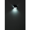 Globo SOLAR Buiten muurverlichting LED Grijs, Zwart, 1-licht, Bewegingsmelder