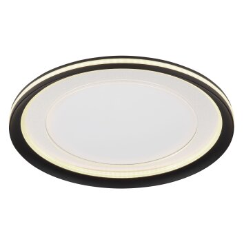 Globo CLARINO Plafondlamp LED Wit, 1-licht, Afstandsbediening