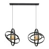 Galaxy Hanglamp Antiek, 2-lichts