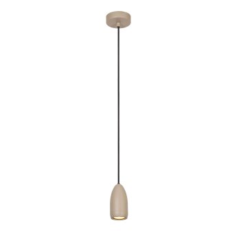 Lucide EVORA Hanglamp Taupe, 1-licht