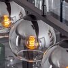 Koyoto Hanglamp Glas 15 cm Rookkleurig, 5-lichts
