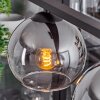 Koyoto Hanglamp Glas 15 cm Rookkleurig, 4-lichts