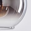 Koyoto Hanglamp Glas 20 cm Rookkleurig, 5-lichts