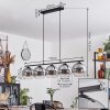 Koyoto Hanglamp Glas 20 cm Rookkleurig, 5-lichts