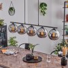 Koyoto Hanglamp Glas 20 cm Rookkleurig, 5-lichts