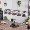 Koyoto Hanglamp Glas 20 cm Rookkleurig, 5-lichts