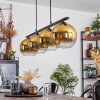 Koyoto Hanglamp Glas 20 cm Goud, 4-lichts
