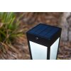 Lutec Dias Solarlamp LED Zwart, 1-licht, Bewegingsmelder, Kleurwisselaar