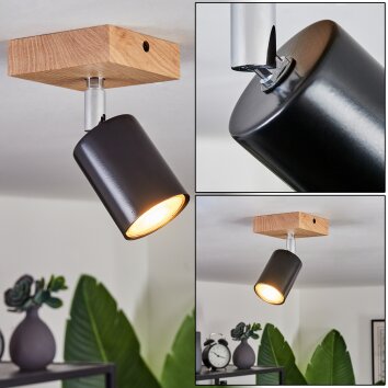 Nazca Plafondlamp Natuurlijke kleuren, 1-licht