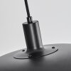 Sundet Hanger Zwart, 1-licht