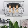 Toklolo Plafondlamp Natuurlijke kleuren, 3-lichts