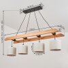 Jubileo Hanglamp Natuurlijke kleuren, 4-lichts