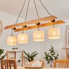 Jubileo Hanglamp Natuurlijke kleuren, 4-lichts