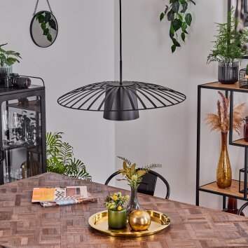 Tanakou Hanger Zwart, 1-licht