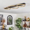 Cajean Plafondlamp LED Zwart, 3-lichts