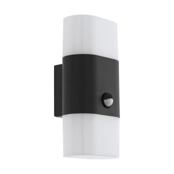 Eglo FAVRIA Buiten muurverlichting LED Antraciet, 2-lichts, Bewegingsmelder