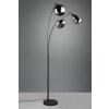 Trio Lumina Staande lamp Zwart, 3-lichts