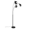 Trio Lumina Staande lamp Zwart, 3-lichts