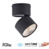 Paul Neuhaus PURE-NOLA Muurlamp LED Zwart, 1-licht