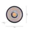Paul Neuhaus PURE-NOLA Muurlamp LED Zwart, 1-licht