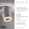 Paul Neuhaus PURE-NOLA Muurlamp LED Wit, 1-licht