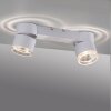 Paul Neuhaus PURE-NOLA Plafondlamp LED Wit, 2-lichts