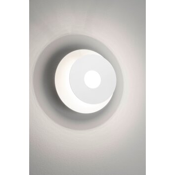 Fischer & Honsel Hennes Muurlamp LED Wit, 1-licht